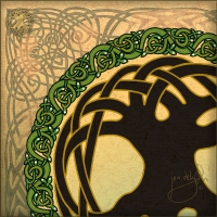 CELTIC TREE OF LIFE - New Edition - Archival Limited Edition Print