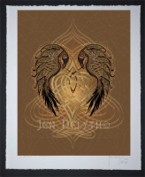 RAVENS HEART  Limited Edition Celtic Giclee Print