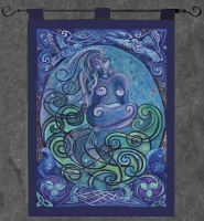 Selkie Wall Hanging by Jen Delyth