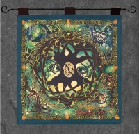 Celtic Tree of Life Wall Hanging by Jen Delyth