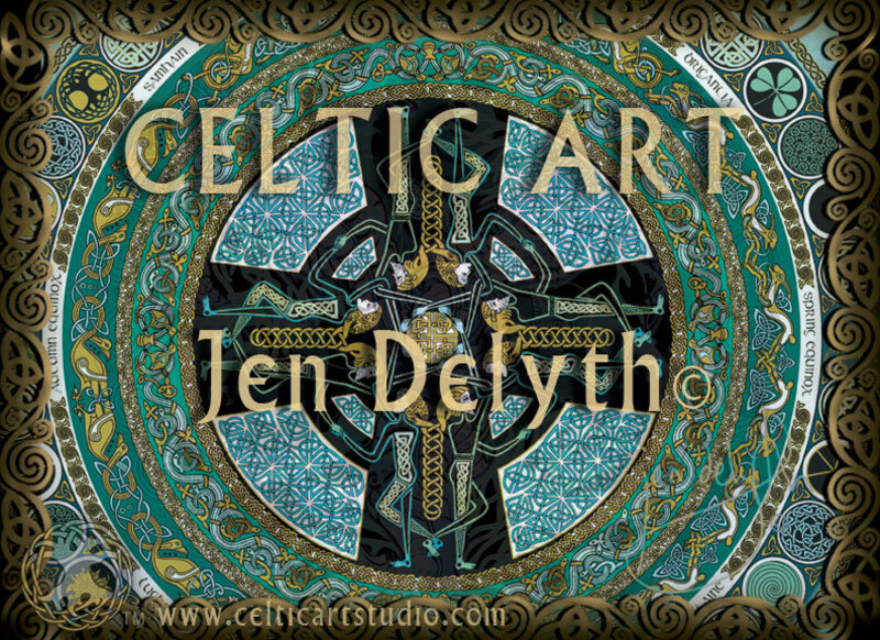 Celtic Art By Jen Delyth Slide Show ©