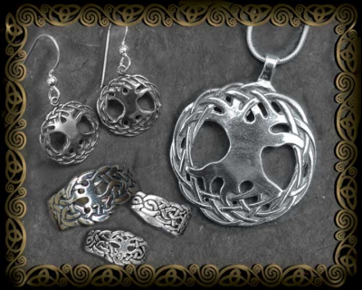 Celtic Tree of Life Sterling Silver Jewelry