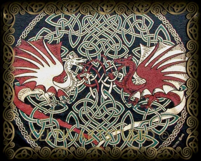Keltic Dragons  -  Tshirt Styles