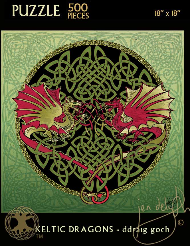SEA HORSES eiocha Celtic Art Jigsaw Puzzle - Celtic Art Studio, Celtic Art,  Jen Delyth, Welsh artist, Celtic Design, Celtic Knots, Celtic Mythology,  Tree of Life, Meanings of Symbols, Celtic Cross, Morrigan