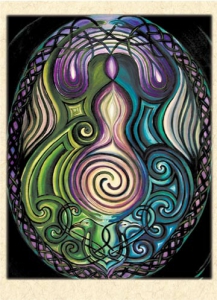 EMERGENCE Greeting Card By Jen Delyth