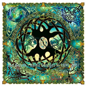 Tree of Life - Y Goeden Bywyd - Cross Stitch Pattern