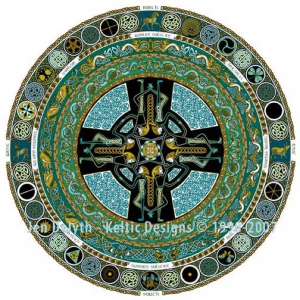 Keltic Mandala Calendar - Y Tylwyth Teg - Cross Stitch Pattern