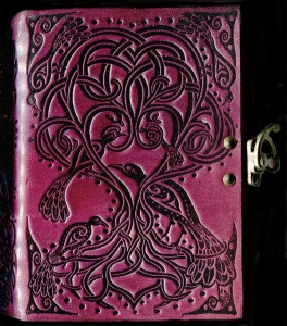 Tree Song Leather JOurnal by Jen Delyth