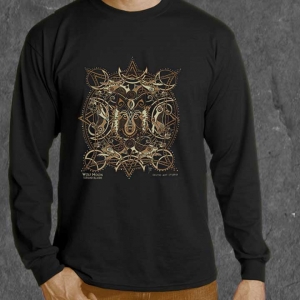 WOLF MOON  Long Sleeved T Shirt Keltic Designs By Jen Delyth