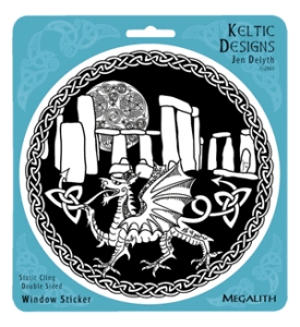 Megalith Window decal By Jen Delyth