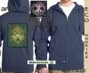 TREE SONG men's hoodie by Jen Delyth Blue