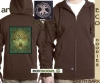 TREE SONG men's hoodie by Jen Delyth Brown