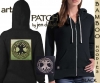 CELTIC TREE OF LIFE by Jen Delyth hoodie BLACK