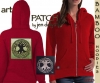 CELTIC TREE OF LIFE by Jen Delyth hoodie RED