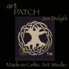 Celtic Tree of Life Logo Woven Label jen delyth