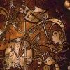 Celtic Musicians by Jen Delyth artPaTCH hoodie detail