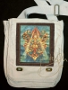 BRIGHID artPATCH Canvas Field Bag by Jen Delyth