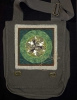 EPONA celtic horses artPATCH Canvas Field Bag By Jen Delyth