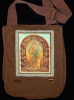 MELANGELL of the HARE artPATCH Canvas Field Bag by Jen Delyth.