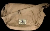 Woodland Fox Celtic Hemp Fringed Patch Messenger Bag by Jen Delyth