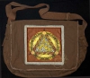 Wilde Celtic Hare Messenger Bag by Jen Delyth