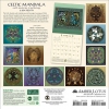 Back Celtic Mandala 2018 Wall Calendar by Jen Delyth