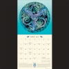 Celtic Mandala Calendar 2019 INSIDE   Celtic Sea Horses - by jen delyth
