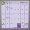 2011 mini calendar by Jen delyth