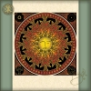 Sun - Celtic Art Card by Jen Delyth