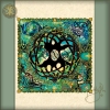 Celtic Tree of Life - Celtic Art Card by Jen Delyth