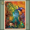 awen - Celtic Art Card by Jen Delyth