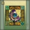 Anu - Celtic Art Card by Jen Delyth