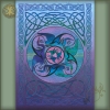 Brighid's Cross - Celtic Art Card by Jen Delyth