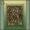 Woodland Fox - Celtic Art Card by Jen Delyth