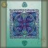 Cross of Life - Celtic Art Card by Jen Delyth