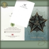 Celtic Pentacle solstice Holiday Card by Jen Delyth