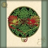 Keltic Dragons Card by Jen Delyth 