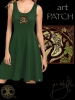 CELTIC MOON Green Dress by Jen Delyth MODEL