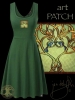 Celtic Tree Song Dress by Jen Delyth - GREEN - FRONT