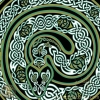 EArth Serpent Fine Art Print Detail by Jen Delyth