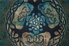 Yggdrasil World Tree Tapestry Detail