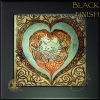 Celtic Lovers Black Framed Ceramic Tile by Jen Delyth