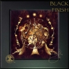 Celtic Musicians - Ton Y Werin - Black Framed Ceramic Tile by Jen Delyth