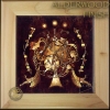Celtic Musicians - Ton Y Werin - Alderwood Framed Ceramic Tile by Jen Delyth