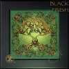 Celtic TREE SONG - Black Framed Tile by Jen Delyth