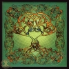 Celtic TREE SONG - Rosewood Framed Tile by Jen Delyth