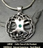 LARGE Tree of Life Pendant by Jen Delyth with EMERALD