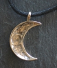 Moon Bronze Pendant By Jen Delyth