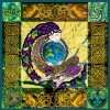 ANU earth mother Celtic JIgsaw Puzzle by Jen Delyth Detail