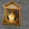 Celtic RAvens' Heart Alder box Removable Lid